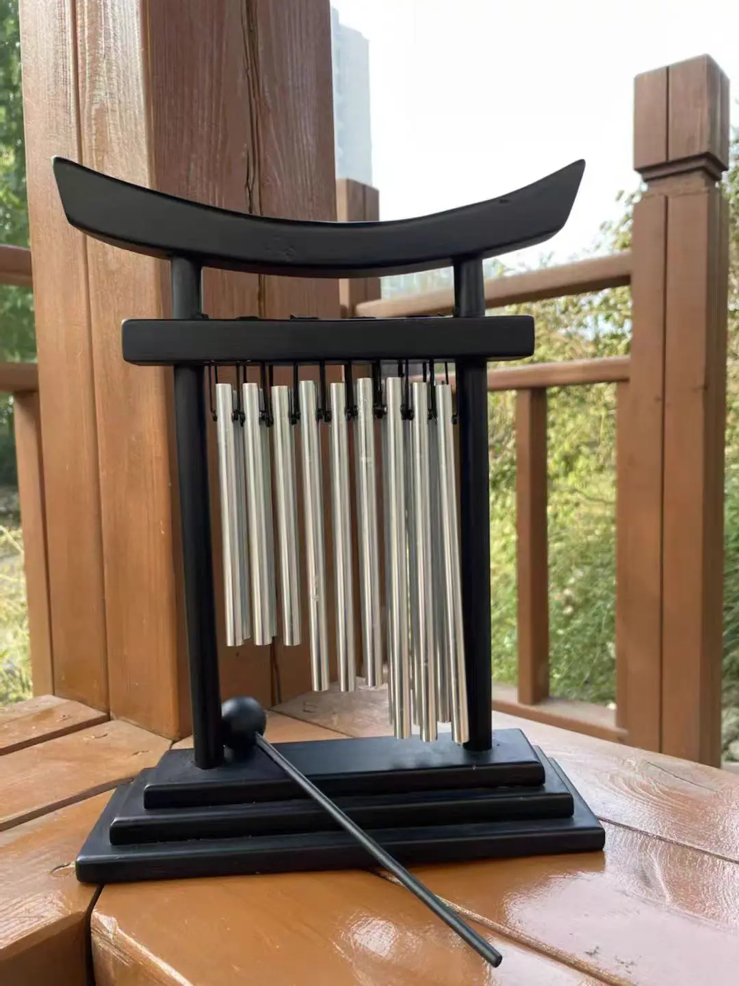 Набор для медитации двухрядная Вертикальная звуковая занавеска 18 тонов ударная