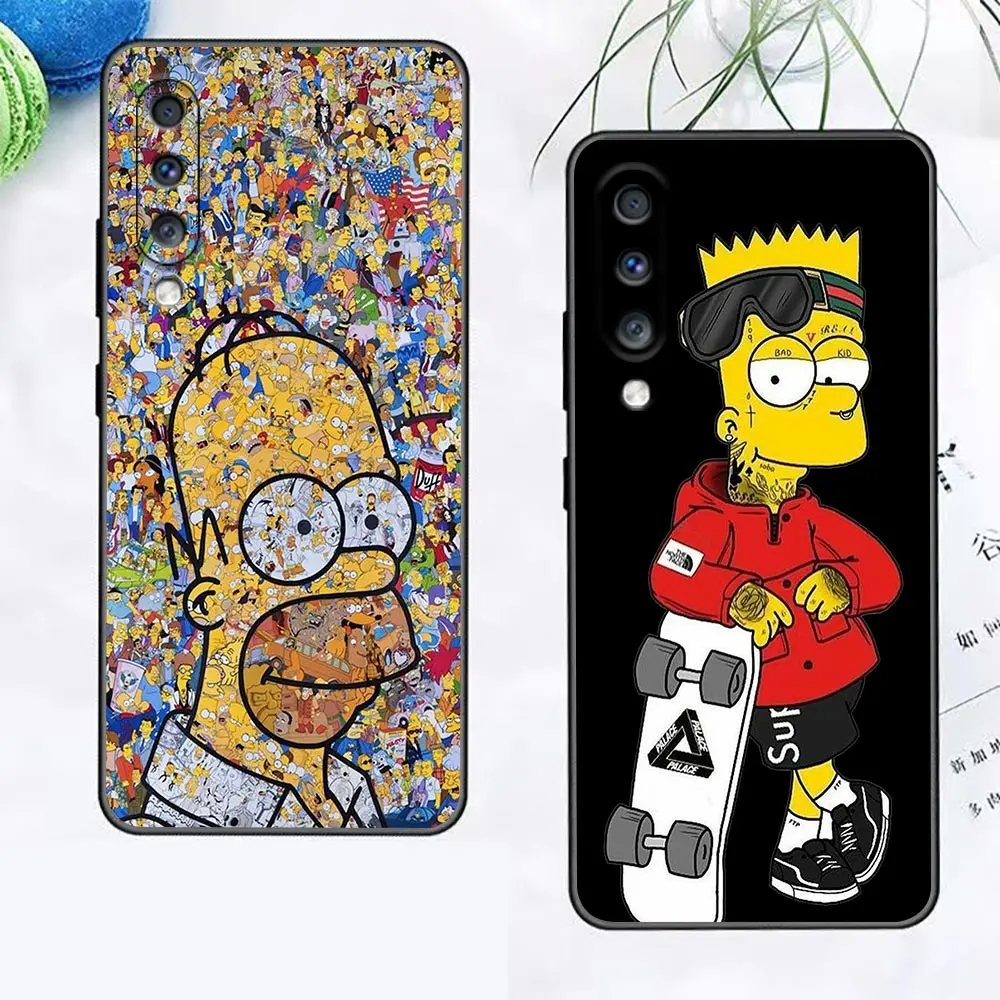 

Funny The homer S-Simpsons Anime Case For Samsung A90 A80 A70 A70S A60 A50 A40 A30 A30S A20S A20E A10 A10E A9 A8 Silicone Cover