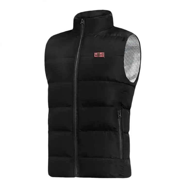 

chaleco calefactable hombre Outdoor Electric Heated Vest USB Fast Heating Vest Winter Thermal Cloth Feather Winter chaquetas
