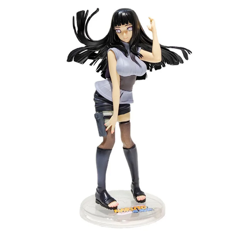 Фото Экшн-фигурки из аниме «Наруто», 21 см Hyuuga Hinata Naruto Figur Коллекционная модель Манга подарок №1