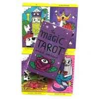 78pcs card magic tarot deck game oracle cards party entertainment family divination fate occult game