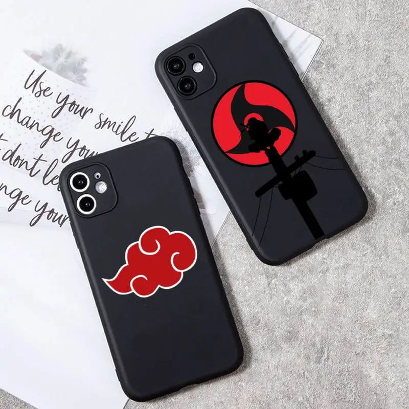 

Anime Naruto Uchiha Itachi Sasuke Phone Case For iphone 14 Plus 13 12 Mini 11 Pro XS Max X XR Cover