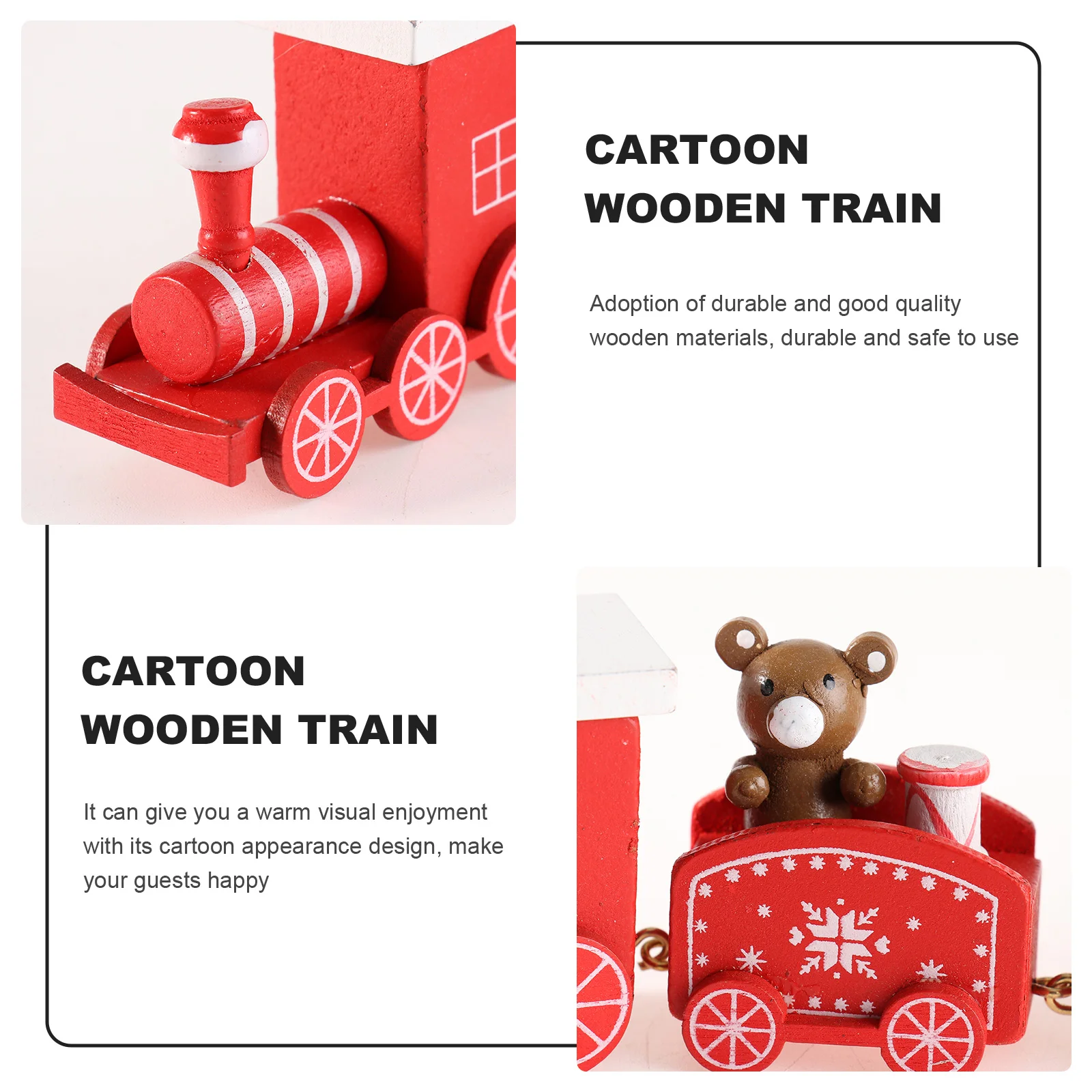 Торты Поезд Рождество День Рождения Орнамент Цилиндр Украшение камина