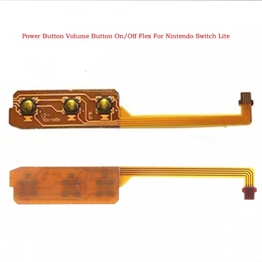 

5-10pcs For Nintendo Switch Lite Replacement Power Button Volume Button On Off Flex Cable