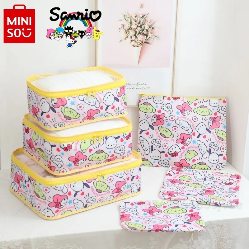 Sanrio дорожная сумка для хранения модная деловая сумка-Органайзер мультяшная