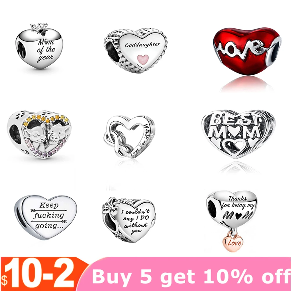 

Подвески серебряные 925 оригинальные бусины 2022 Новинка подходит для женского браслета 925 Подвески для изготовления ювелирных изделий