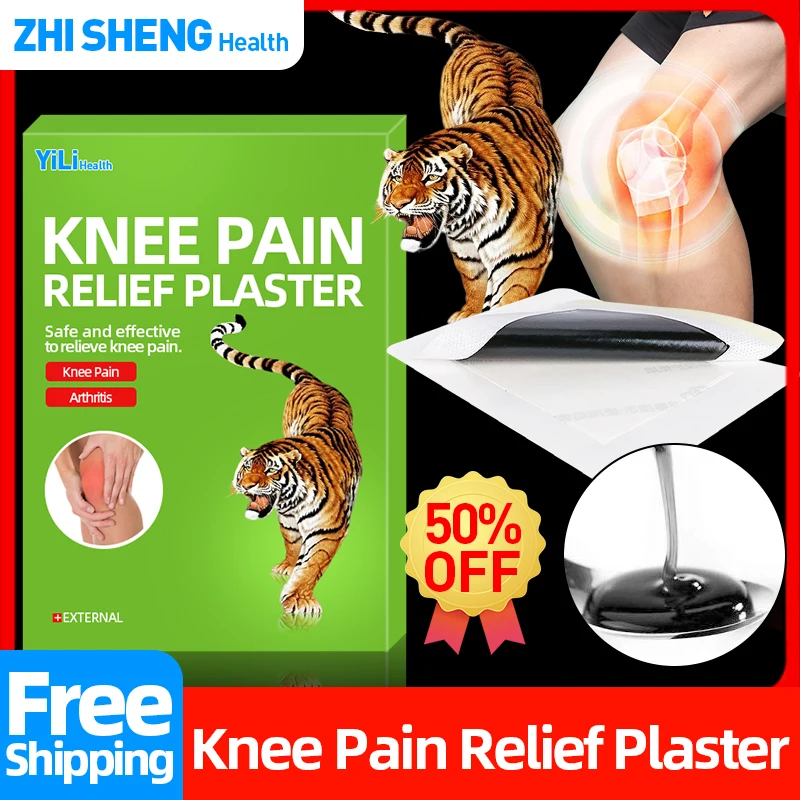 

Patch For Knee Pain Tiger Balm Relief Synovitis Sore Treatment Thigh Arthritis Feet Joint Sprain Counterpain Medical Plaster