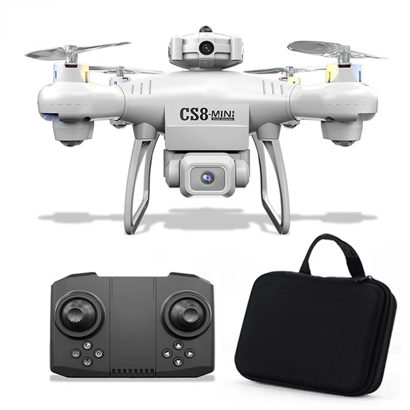 

Drone 4k with Profesional HD Dual Drone Obstacle Avoidance RC Wide Angle Adjustable ESC RC Quadcopter Dron Toys