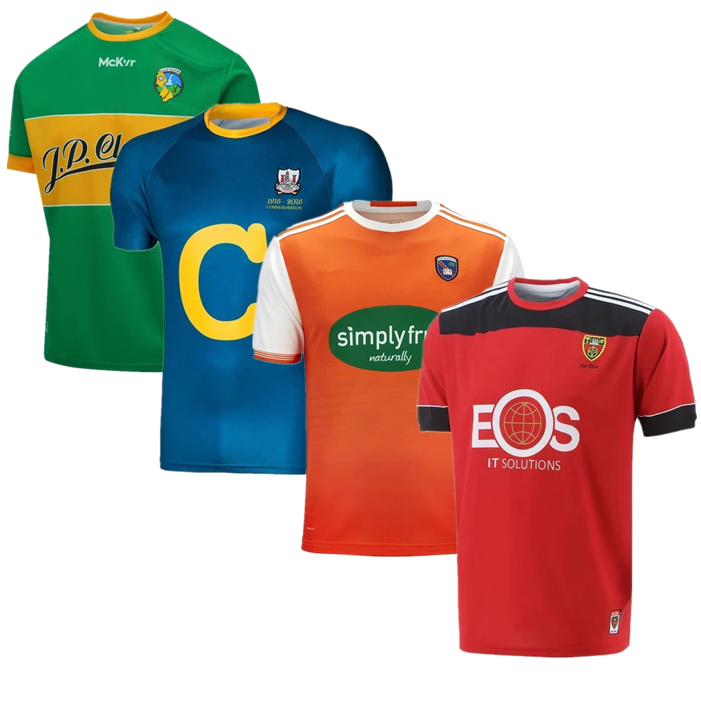 

2023 GAA jersey WEXFORD TIPPERARY TYRONE LIMERICK MAYO GALWAY DERRY KERRY 1916 Jerseys Ireland gaa All teams shirt