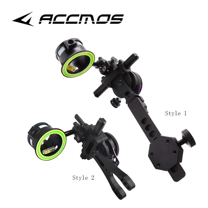 Одиночный игольчатый прицел для стрельбы из лука