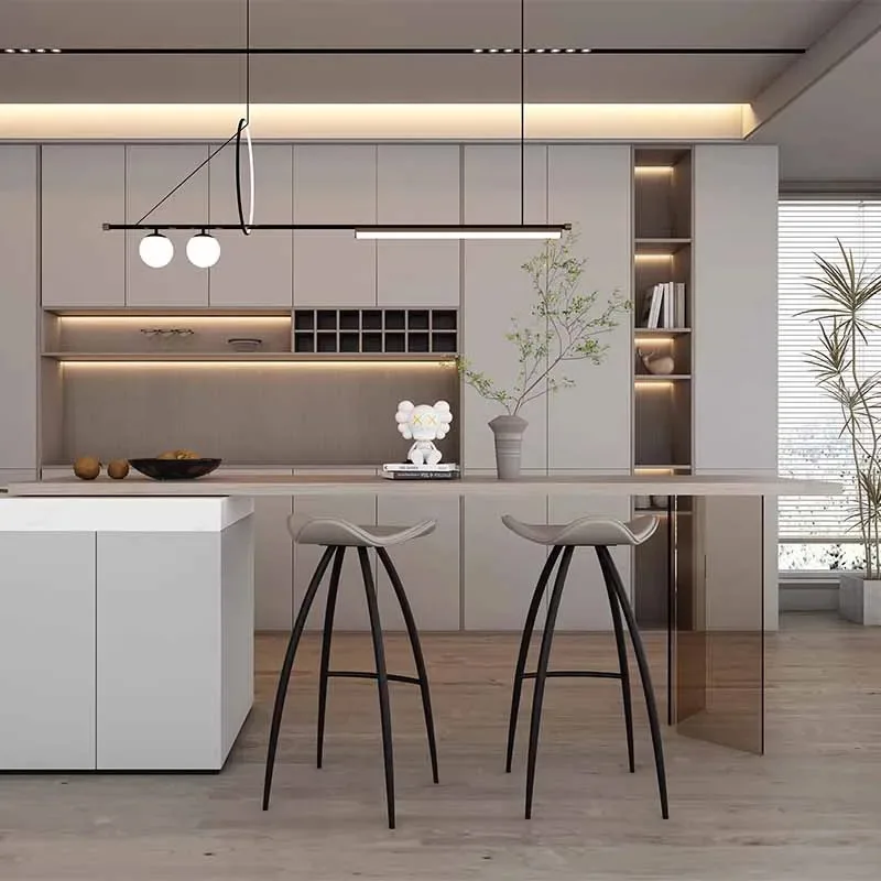 Роскошный высокий стул в скандинавском стиле эстетичный Современный