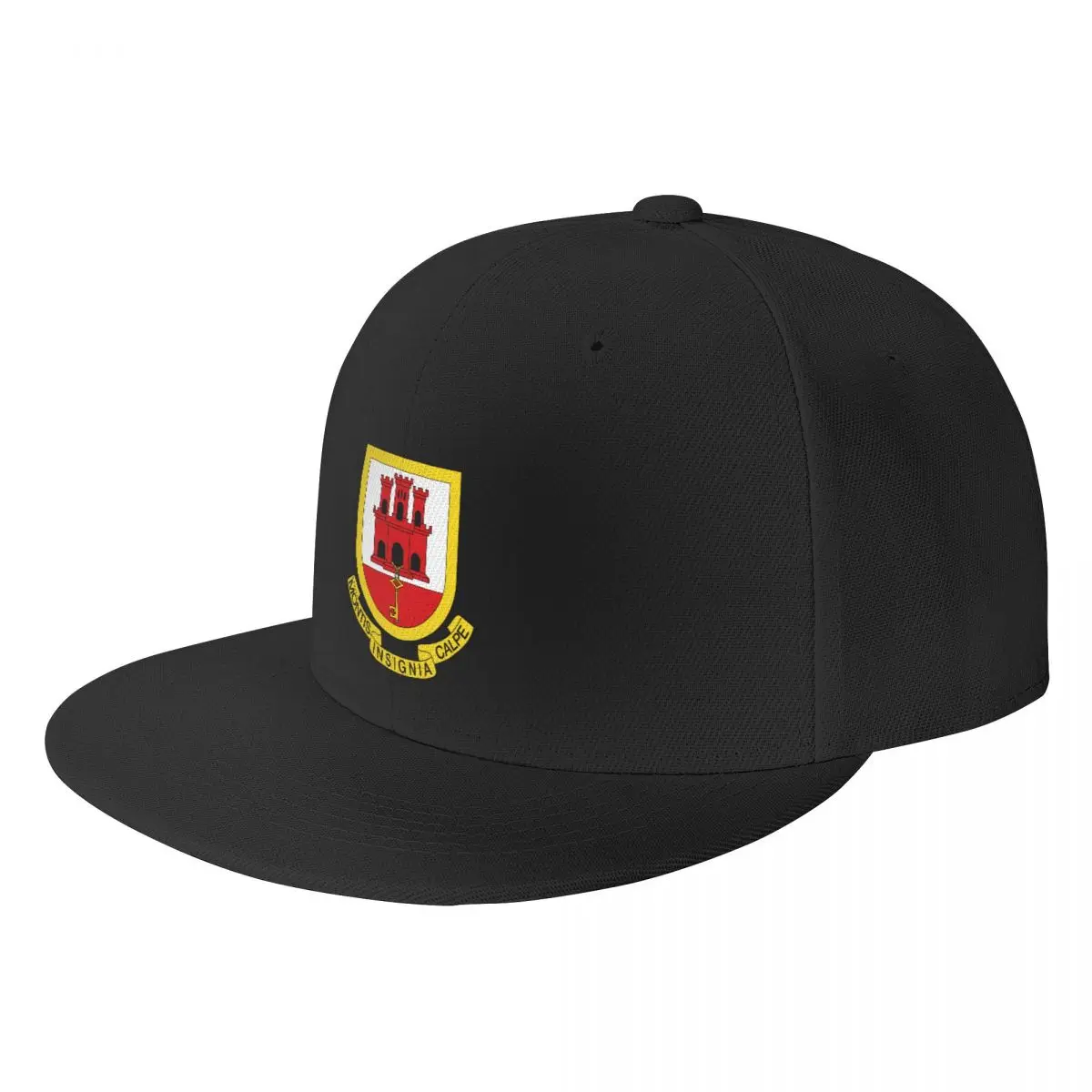 

Fashion Unisex Coat Of Arms Of Gibraltar Baseball Cap Adult Adjustable Hip Hop Dad Hat for Men Women Sports