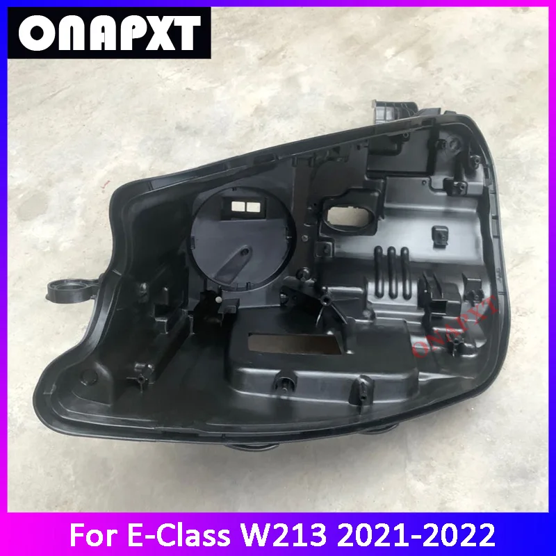 

For Mercedes-Benz E-Class W213 2021-2022 Headlamp House Auto Car Rear Base Front Headlight Back House Len Base