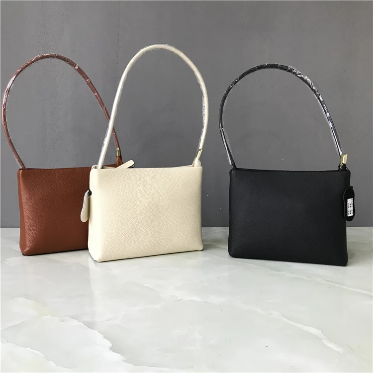 

Women's Shoulder Bag Baguette Underarm Niche Design Simple Crossbody Head Layer Cowhide Leather Handbag