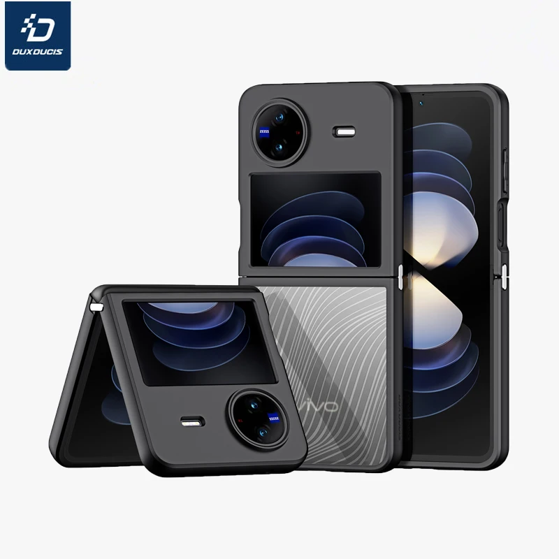 DUX DUCIS TPU + PC матовый плавающий свет дизайн защитный чехол для vivo X Flip защита от