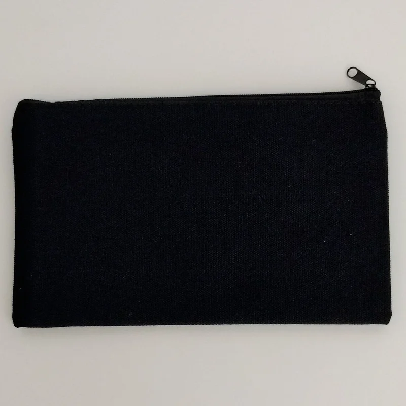 

Сумка для косметики Pelsone, холщовая, черная/бежевая