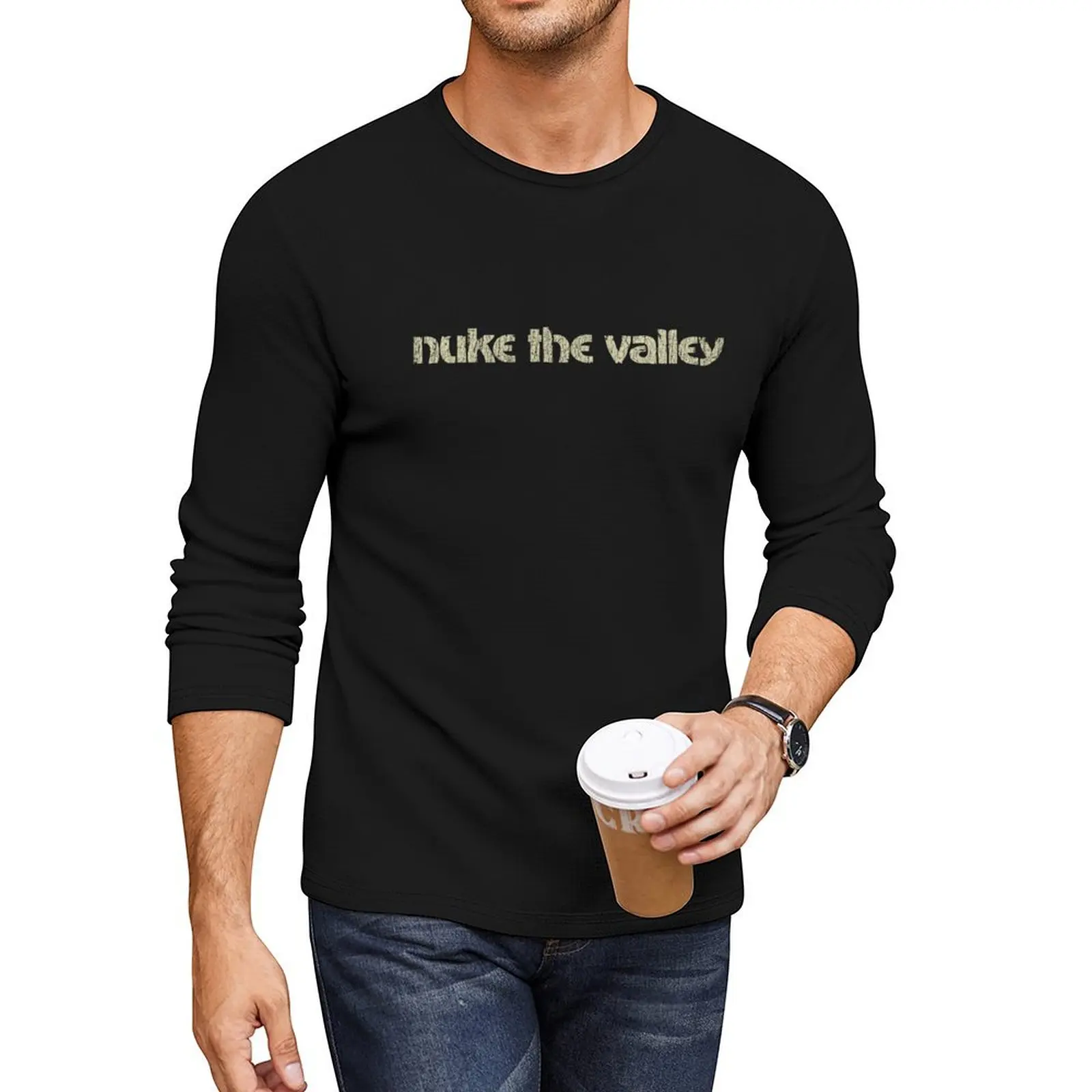 Длинная футболка Nuke The Valley 1984 мужская одежда