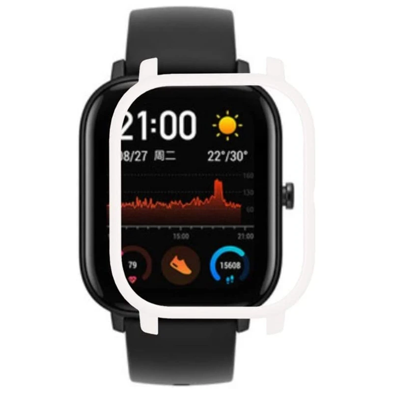 Защитный чехол для смарт-часов Xiaomi Huami Amazfit GTS белый | Электроника