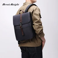 heroic knight mens fashion laptop backpack waterproof boy school backpacks male business travel bag womens backpack new design