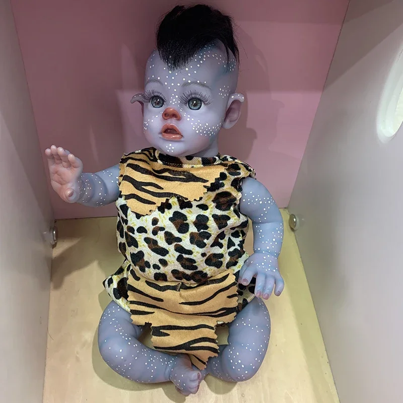 

12inch Hand Made High Quality Detailed Painting Fairy Avatar Dolls Lifelike Real Soft Touch Small Doll Cute Handy Baby