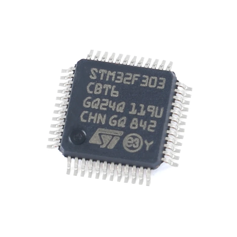 

1 шт., микроконтроллер STM32F303CBT6 LQFP-48 STM32F303, чип интегральной схемы, новая Оригинальная интегральная схема