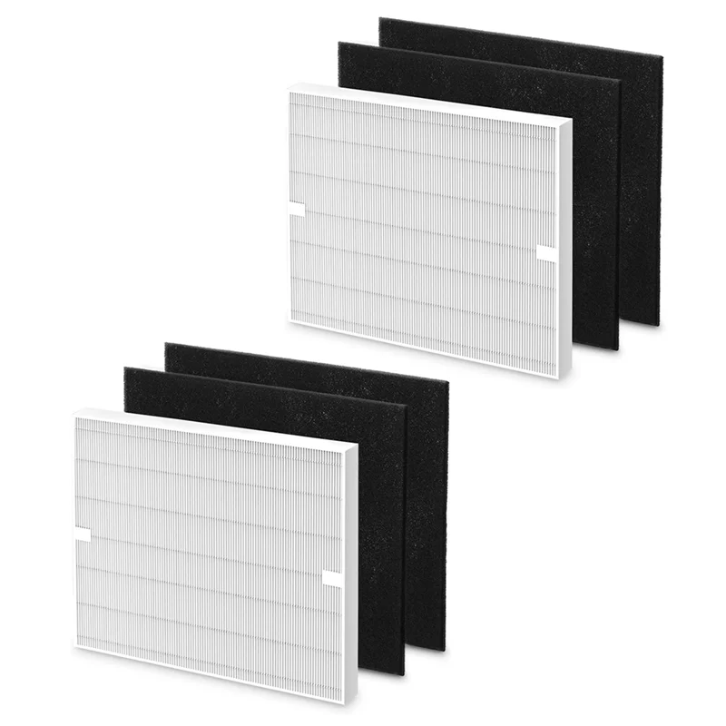 Фото Сменный фильтр ABNP AP-1512HH для очистителя воздуха AP1512HH, 3304899, 2 HEPA-фильтра и 4 угольных фильтра №3