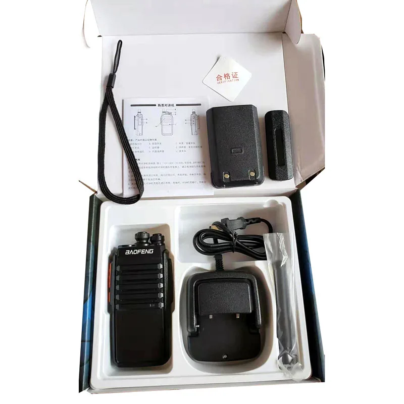 Baofeng E50 Walkie Talkie Single Band UHF 400-480Mhz BF E-50 Pofung 8W High Power Two Way Radio 10KM Long Range Transceiver