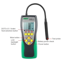 dy23dy23b car brake fluid tester goose neck detector sound and light dot3 dot4 dot5 double alarm accurate test oil inspection