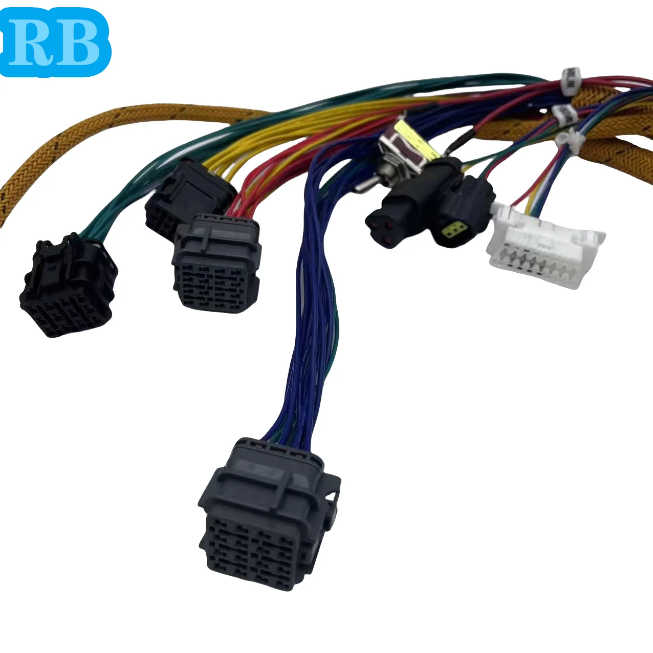 Жгут проводов для Mitsubishi D04FR D06FR испытательный кабель запуска двигателя