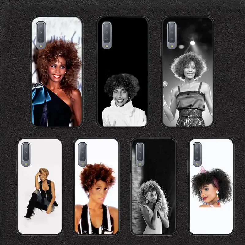 

Whitney Houston Phone Case For Samsung A51 Galaxy A10 A20 A30S A40 A50 A51 A70 A71 A80 A91 Note 8 9 10 Coque Set