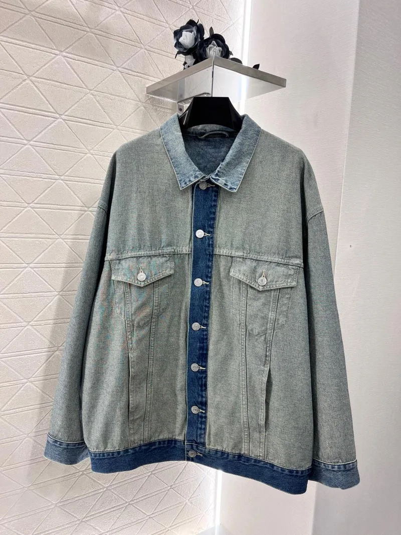 Осень 2024 новая женская куртка модная индивидуальная уличная трендовая большая