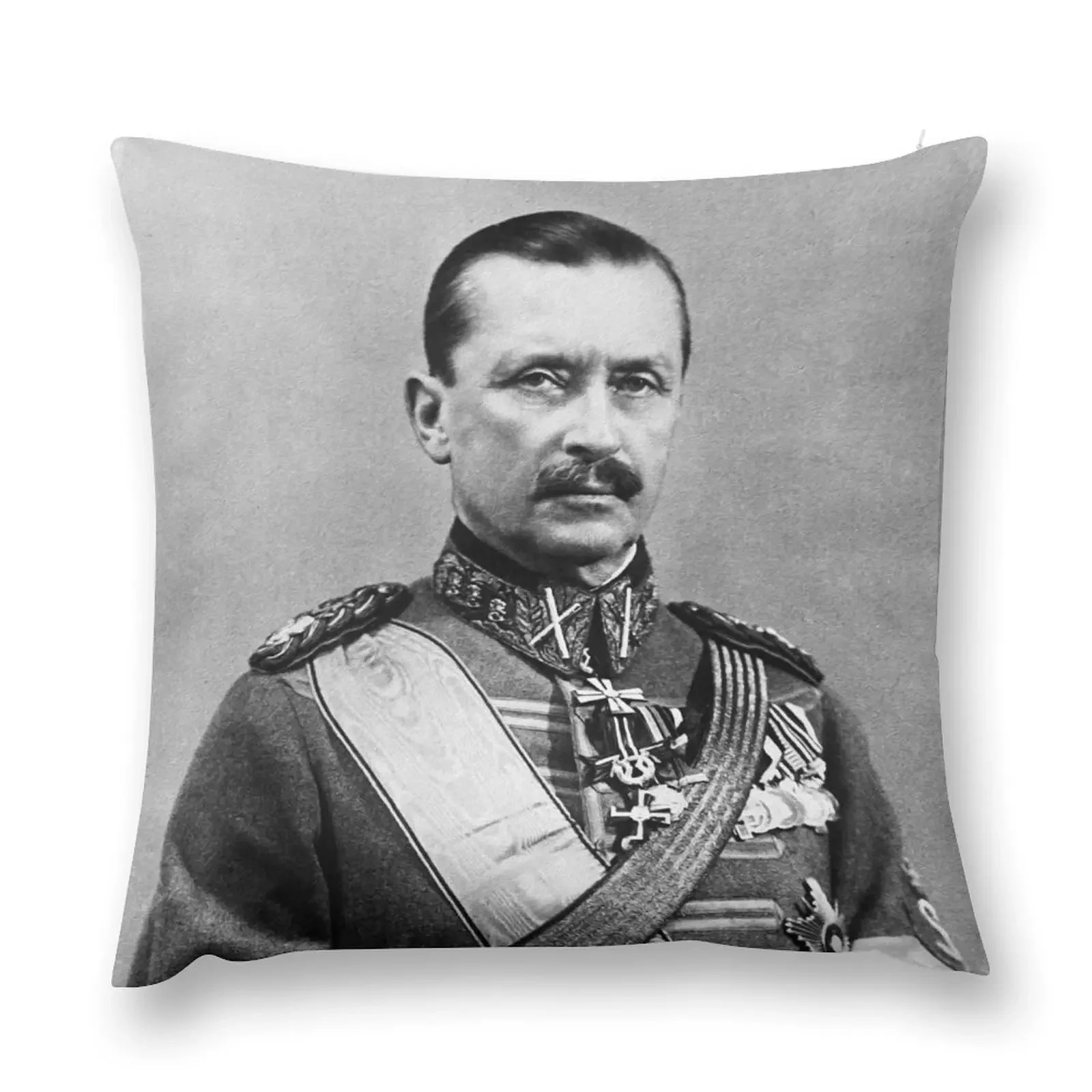 Carl Gustaf Emil Mannerheim muot Fisk портрет Плед Декоративная подушка для дивана Предметы
