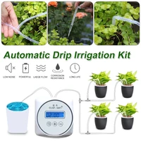 automatic drip irrigation kit adjustable watering system with programmable timer%c2%a0usb battery power supply for potted plants
