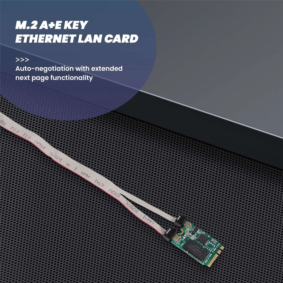 M.2 A+E KEY 2.5G Ethernet LAN-карта RTL8125B Сетевая карта промышленного управления Сетевой