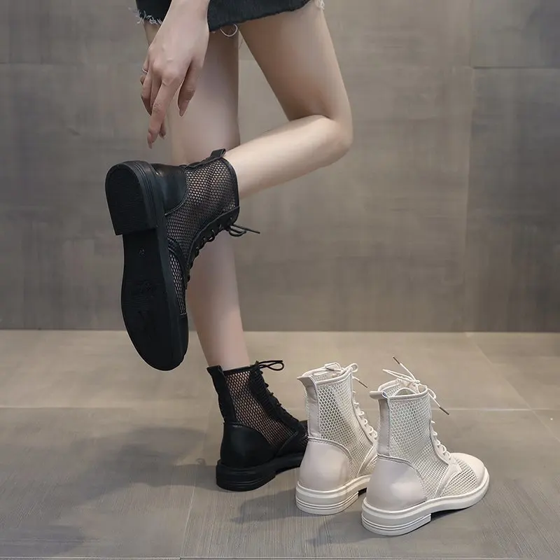 Summer Breathable Mesh Ankle Boots for 