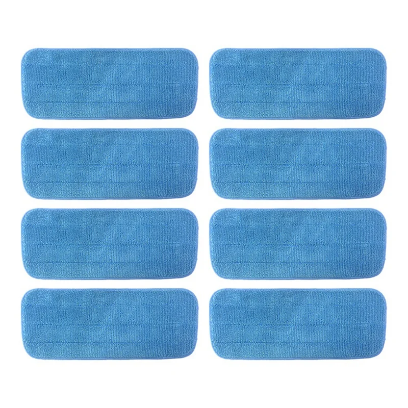 

8 шт., сменные насадки из микрофибры для швабры