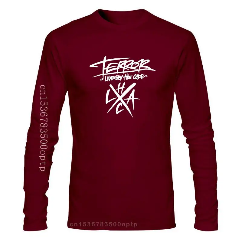 

New Man Clothing Authentic TERROR Band Hard Lessons Logo T-Shirt S-3xl Print T Shirts