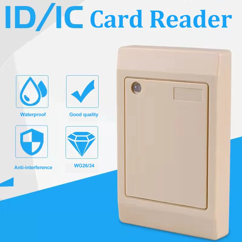 Смарт наружный rs232 rs485 Водонепроницаемый rfid 125 кГц кардридер для управления
