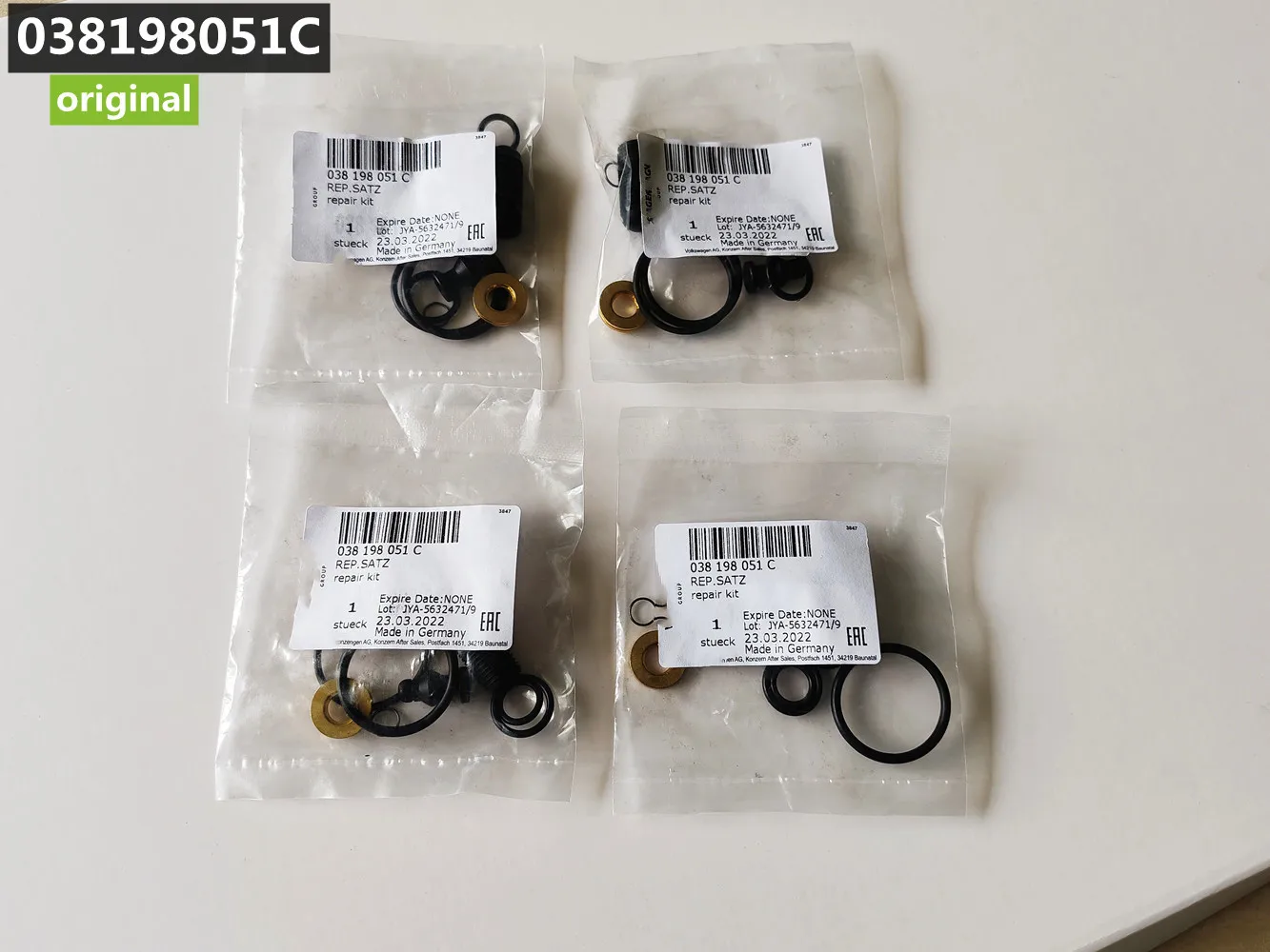 OEM 038198051 Б Комплект уплотнений форсунки C PD для Audi A2 A3 A4 A6 vw skoda 1.4tdi 1.9tdi 2.0tdi 1 417 010 997 4