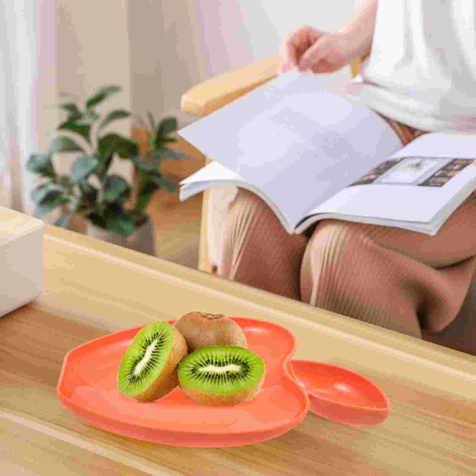 Тарелка для пельменей с яблоком поднос ресторана картофеля фри блюдо сервировка