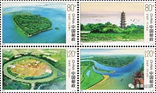 

4 шт./комплект, новые наклейки с изображением озера