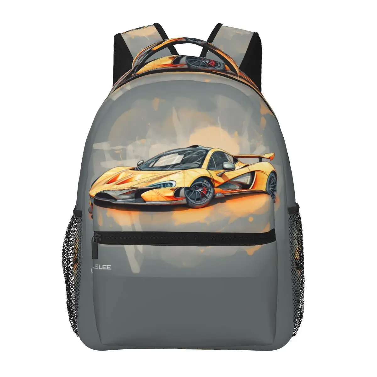 

Мощный спортивный рюкзак с автомобилем, Мультяшные графические повседневные Рюкзаки, Молодежные милые школьные сумки для старшей школы, дизайнерский рюкзак с принтом