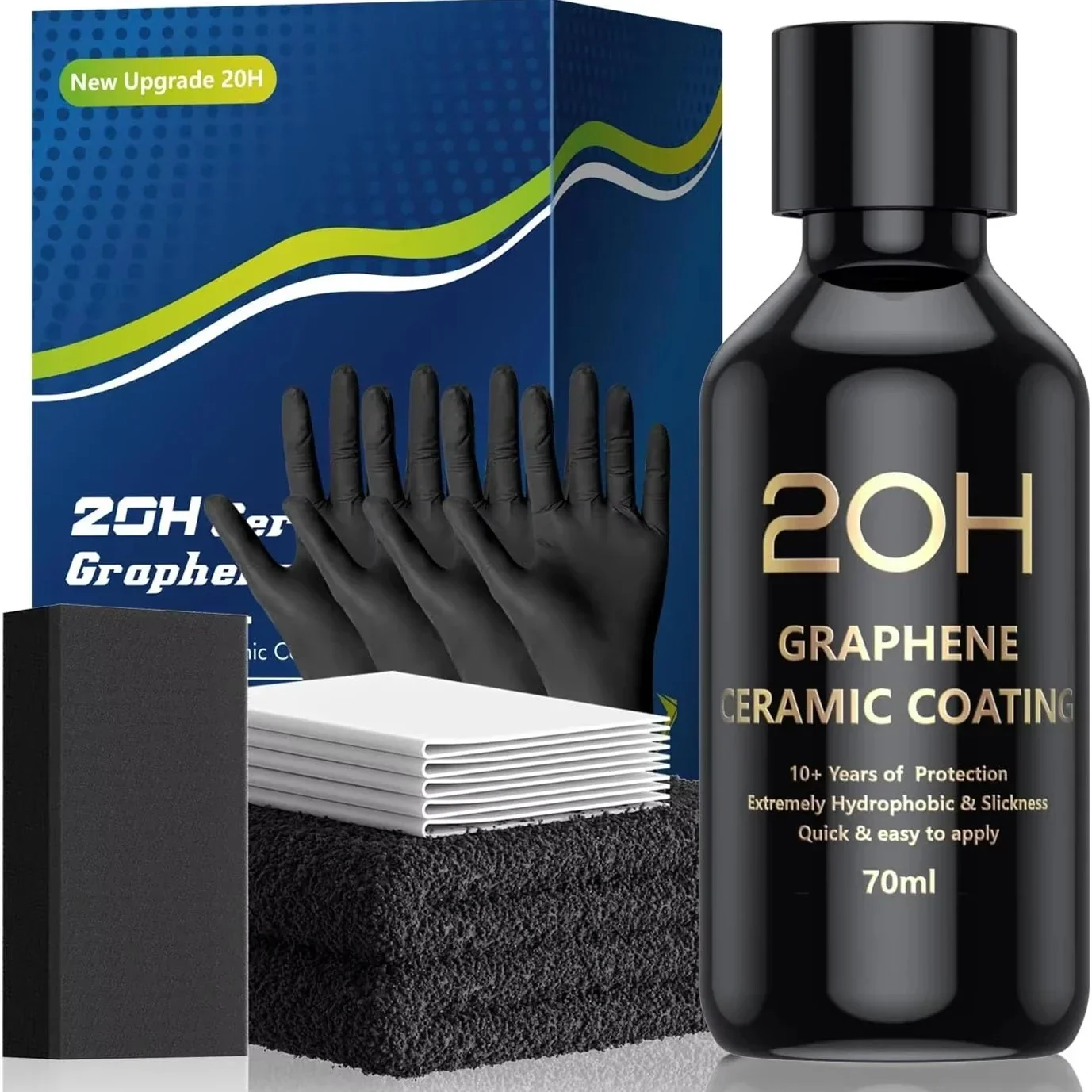 Графеновое керамическое покрытие 20 часов с самовосстанавливающейся и