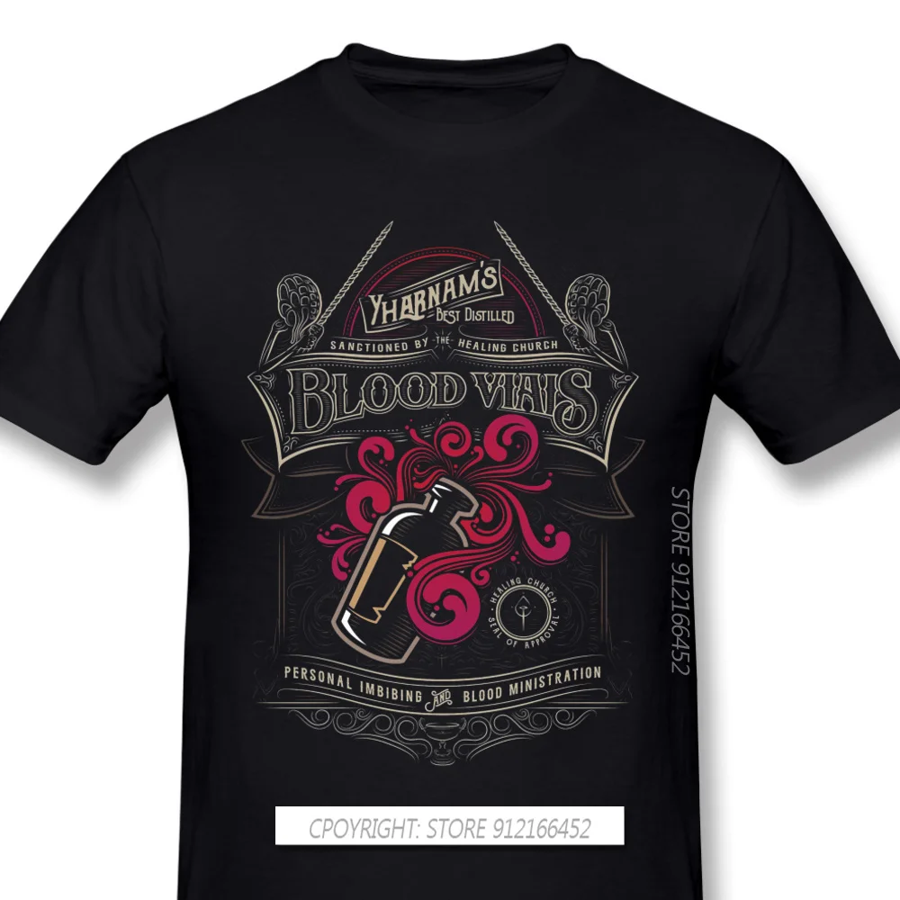 Мужские кровавые Хэллоуин ужасные игры черные футболки яранам с ампулами крови