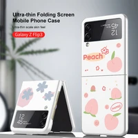 couple protective case samsung z flip3 cute phone case z flip3 folding phone case galaxy z flip3 shockproof phone case