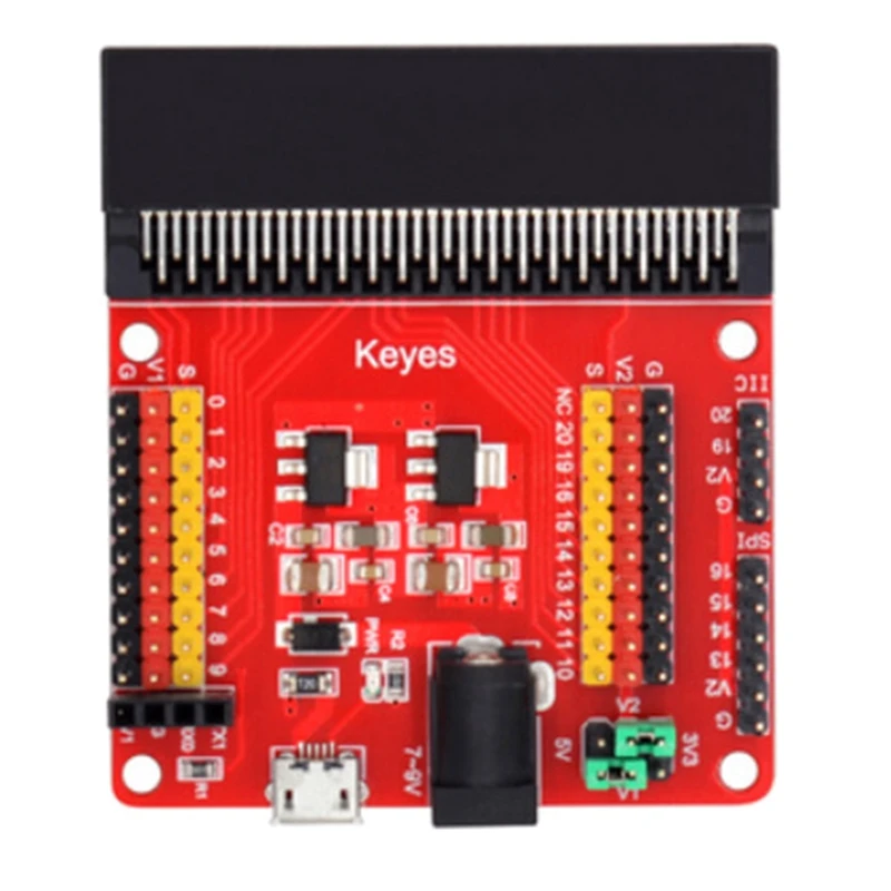 

Micro: Плата расширения для датчика бит V2 3,3 В 5 В, программирование DIY, обучающий модуль