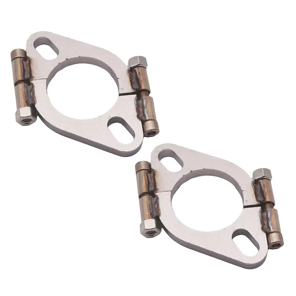 

2x2,5 дюйма высококачественный выхлопной фланец, плоский овальный разделенный ремонт-изготовлен из мягкой стали