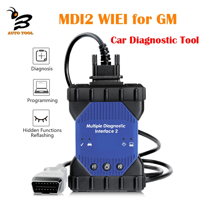 

MDI2 WIFI for GM Car Diagnostic Tools MDI 2 Tech2 GDS2 Tech2Win Software Sata HDD Key Programmer OBD2 Scanner For Opel/Chevrolet
