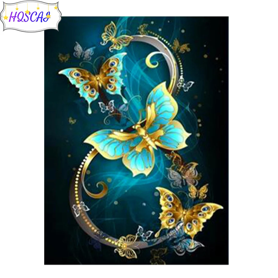 

Новая хрустальная круглая алмазная живопись с бабочкой, алмазная живопись «сделай сам», вышивка крестиком, картины для домашнего искусства