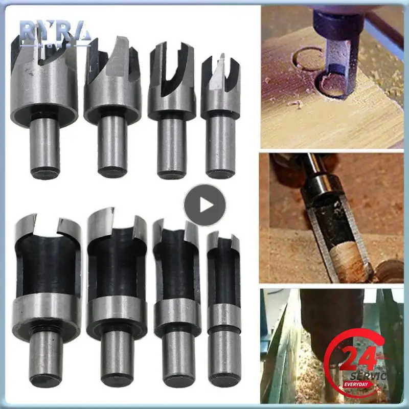 Режущий инструмент для резки древесины набор сверл прямой и конический конус 5/8